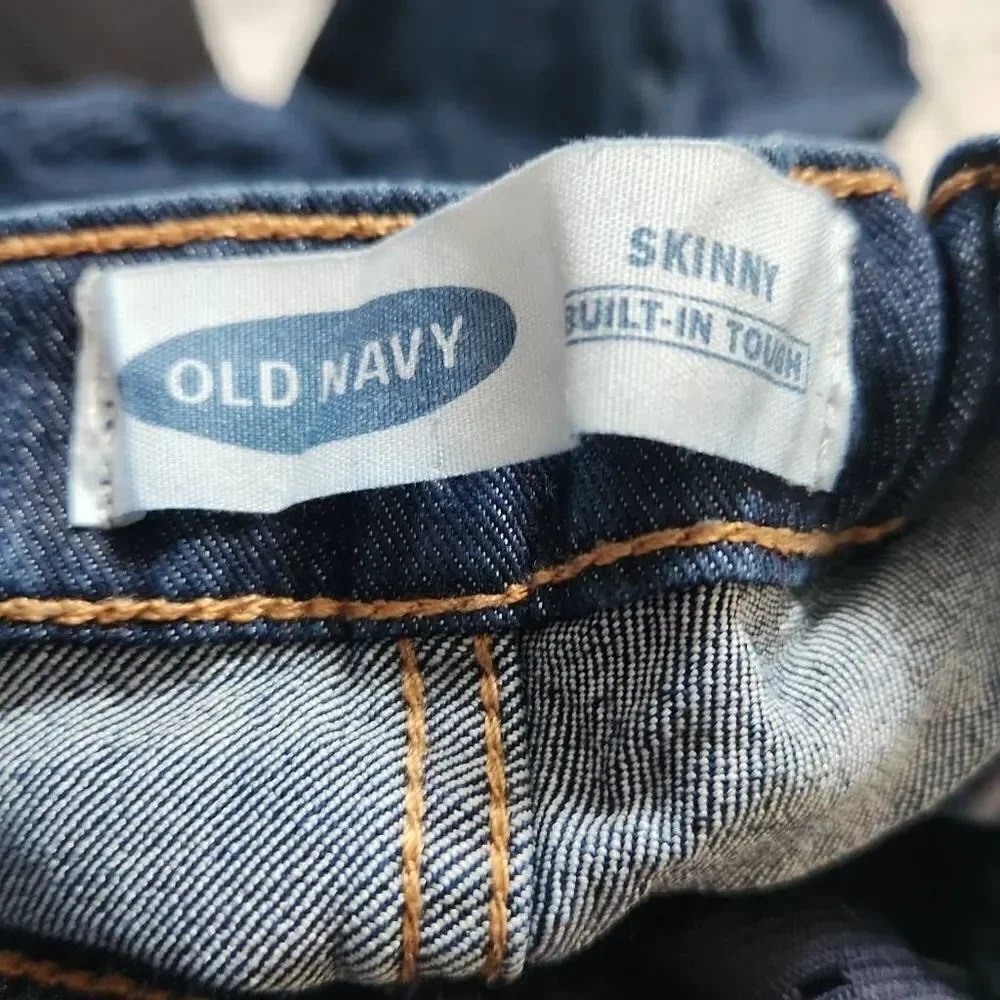 Old Navy Girls Size 5 Blue Denim Skinny Jeans